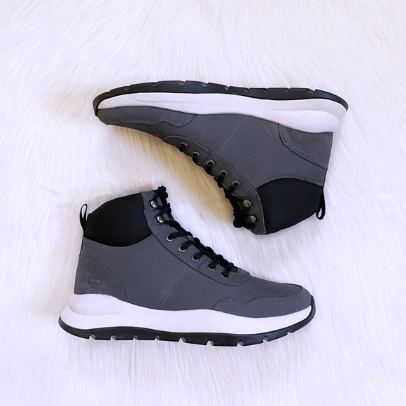 Timberland Men’s Boroughs Project Sneaker Boots In Medium Grey - Picture 6 of 7